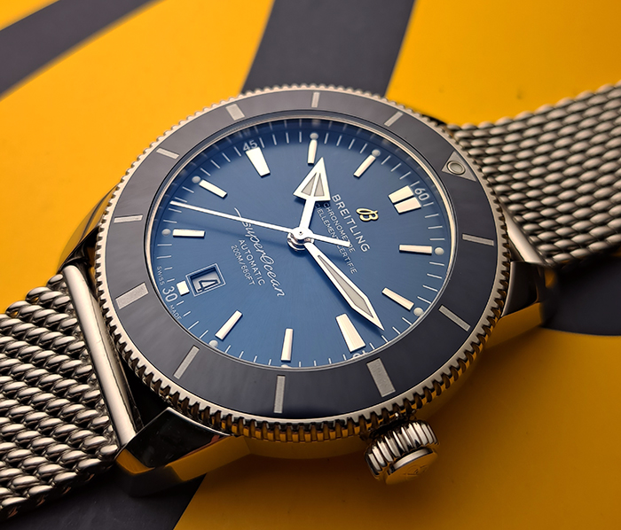 BLUE XL Breitling Super Ocean Heritage II Ref. AB2020